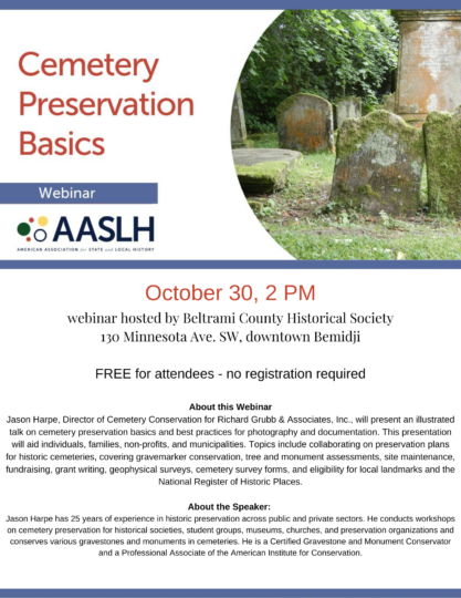 Cemetery Preservation Basics