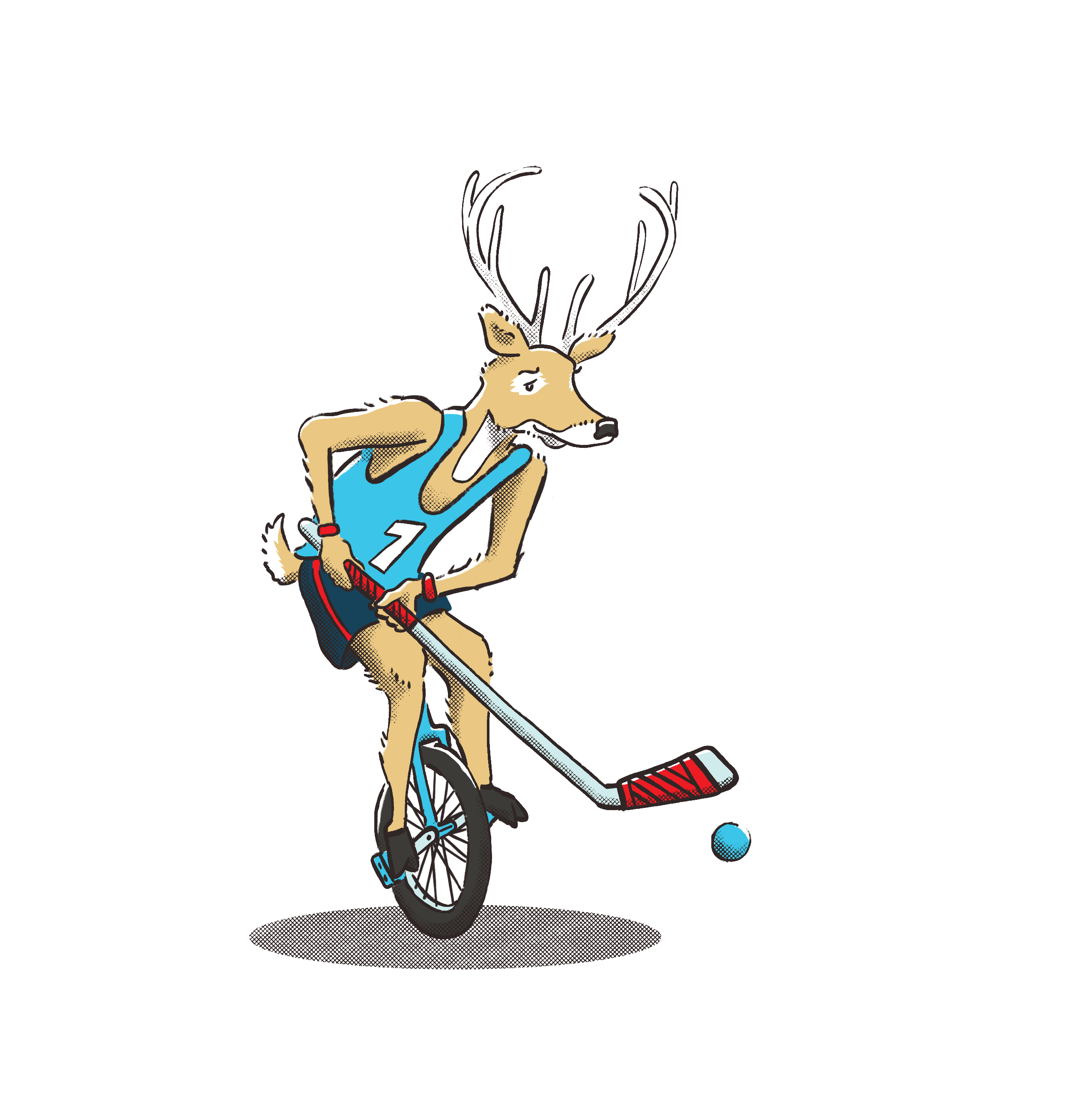 Hockey Deer